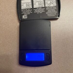 Digital Pocket Scale with Blue Display